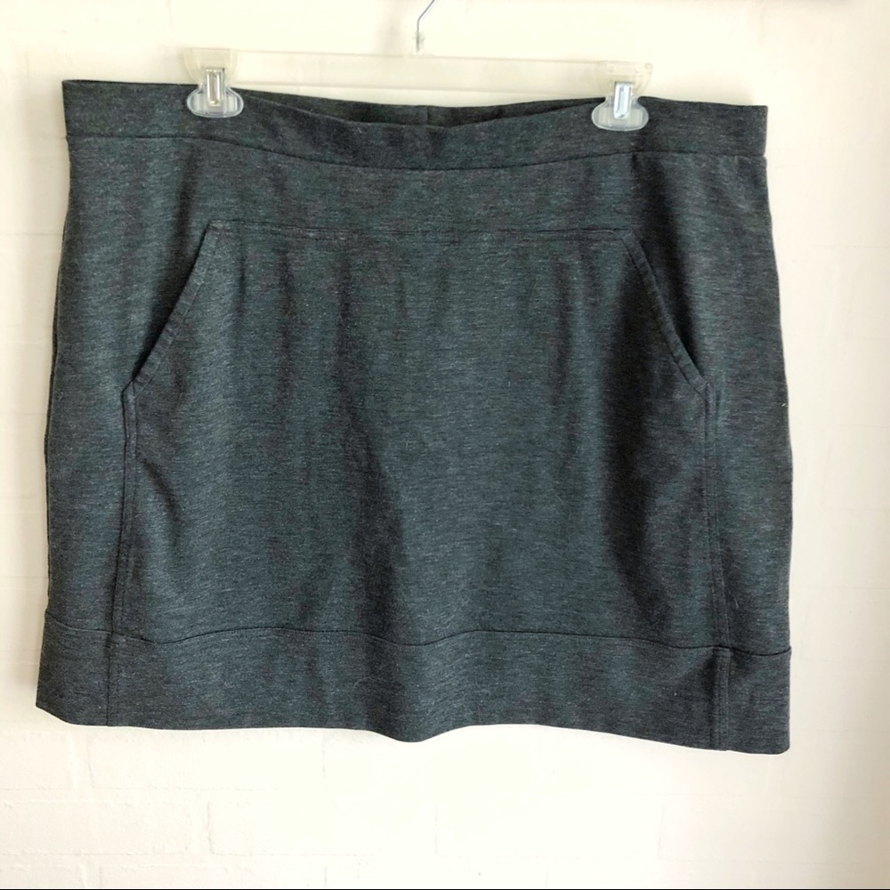 💎Avenue gray skirt